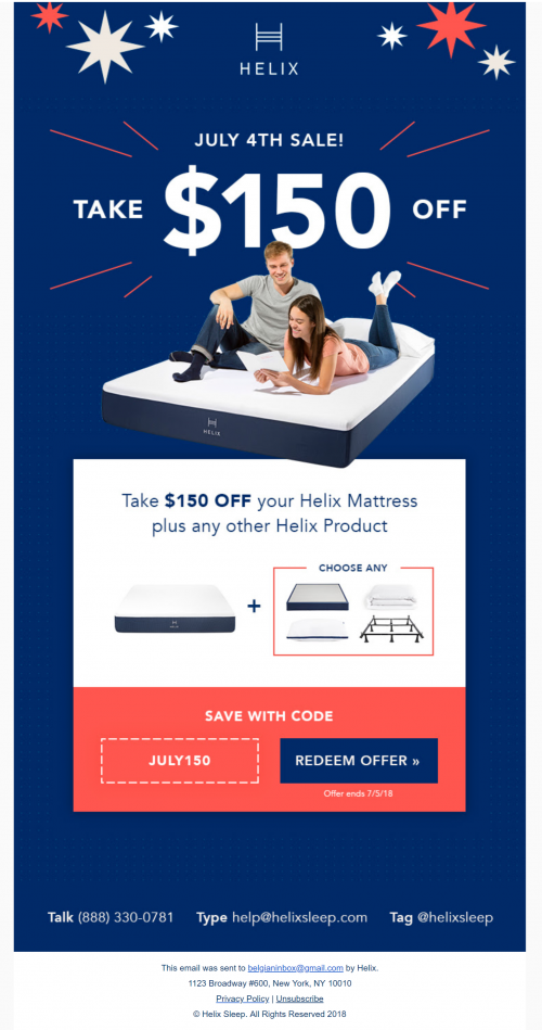 4th of July Sale – email 4 4th of July Sale - email 4