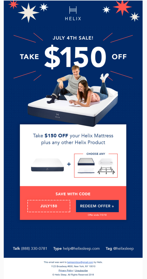 4th of July Sale – email 4 4th of July Sale - email 4